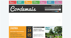 Desktop Screenshot of cordemais.fr